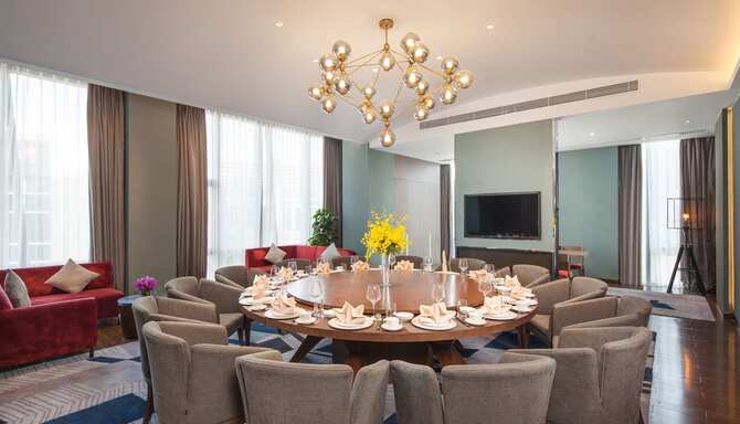 上海国展宝龙丽筠酒店 - 申阁中餐厅贵宾室 9