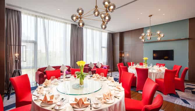 上海国展宝龙丽筠酒店 - 申阁中餐厅贵宾室 3-4